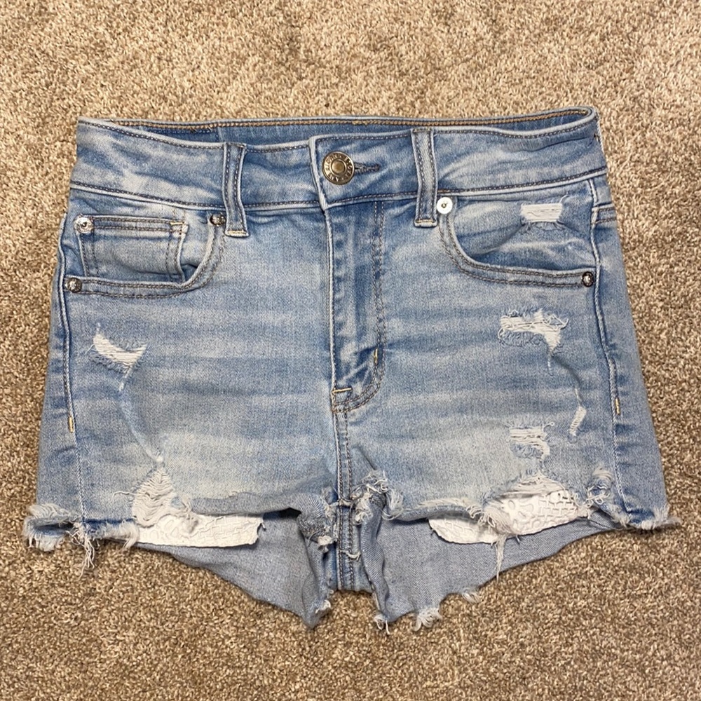 American Eagle AE HighRise Shortie Size 0